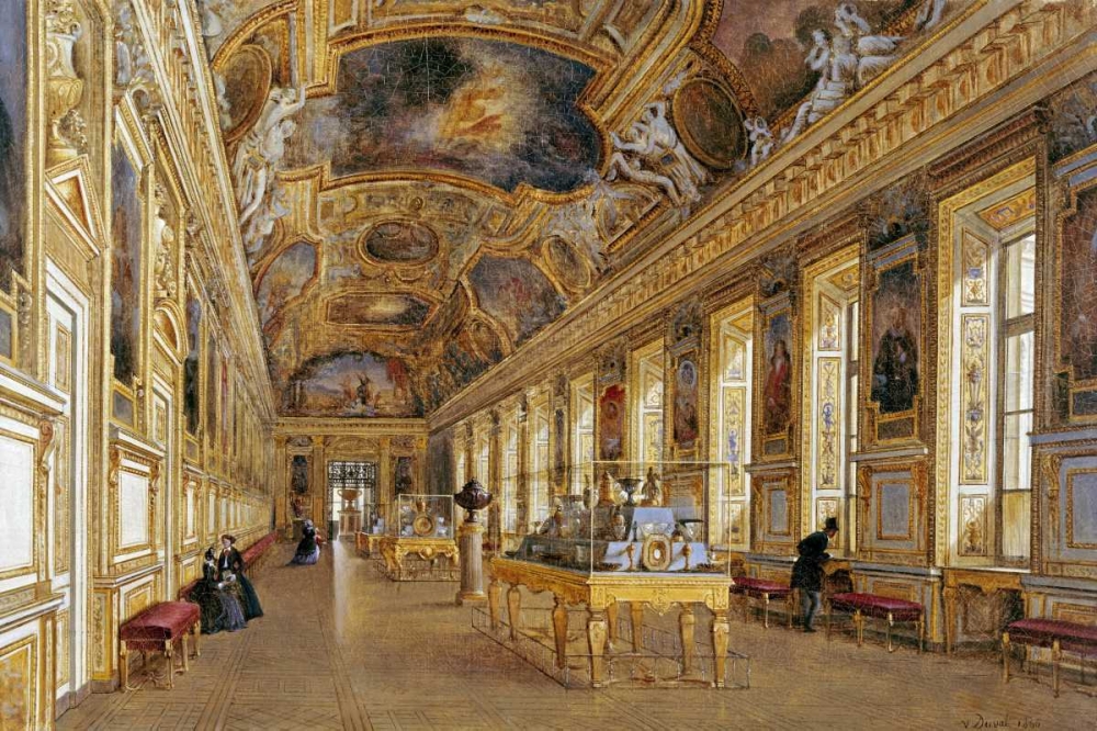The Interior of The Louvre