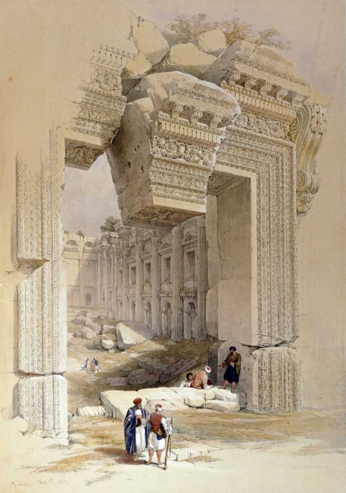 The Doorway of The Temple of Bacchus