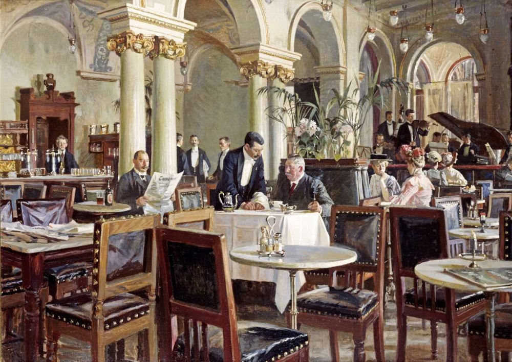 Cafe In Copenhagen