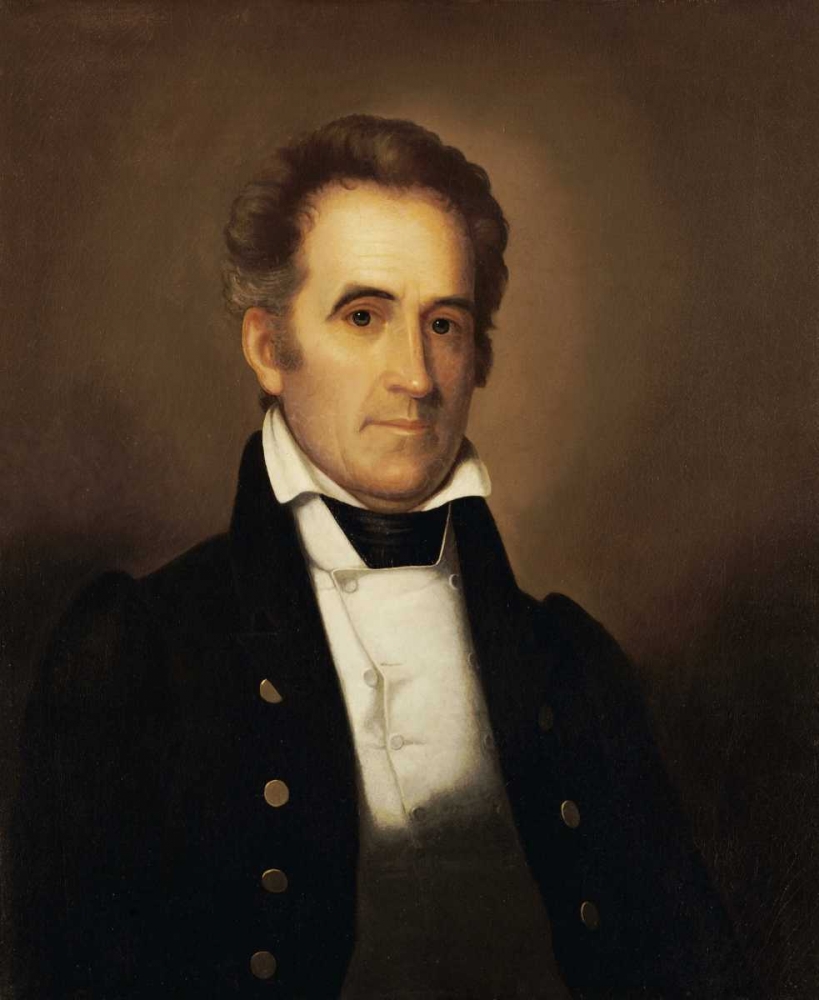 Portrait of American Statesman Richard Mentor Johnson