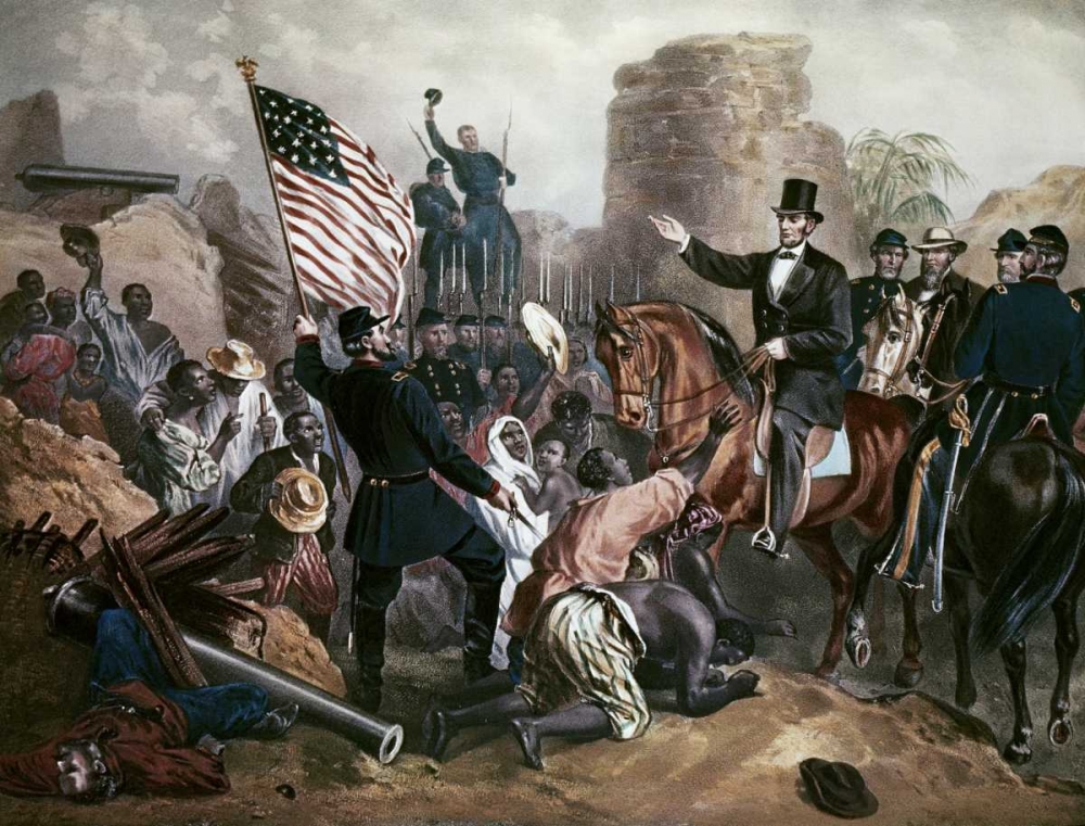 Lincoln In City Point, Virginia
