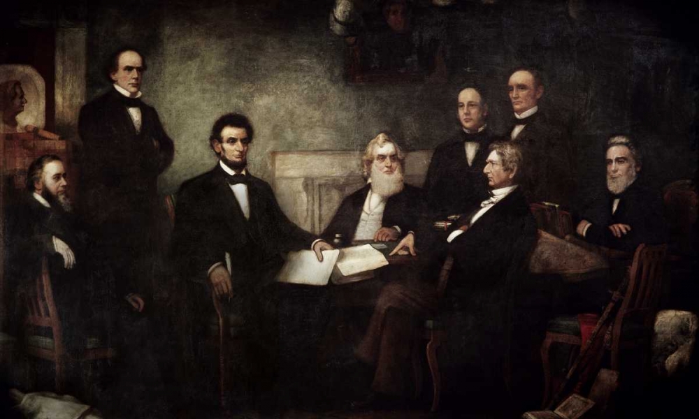 The First Reading of the Emancipation Proclamation