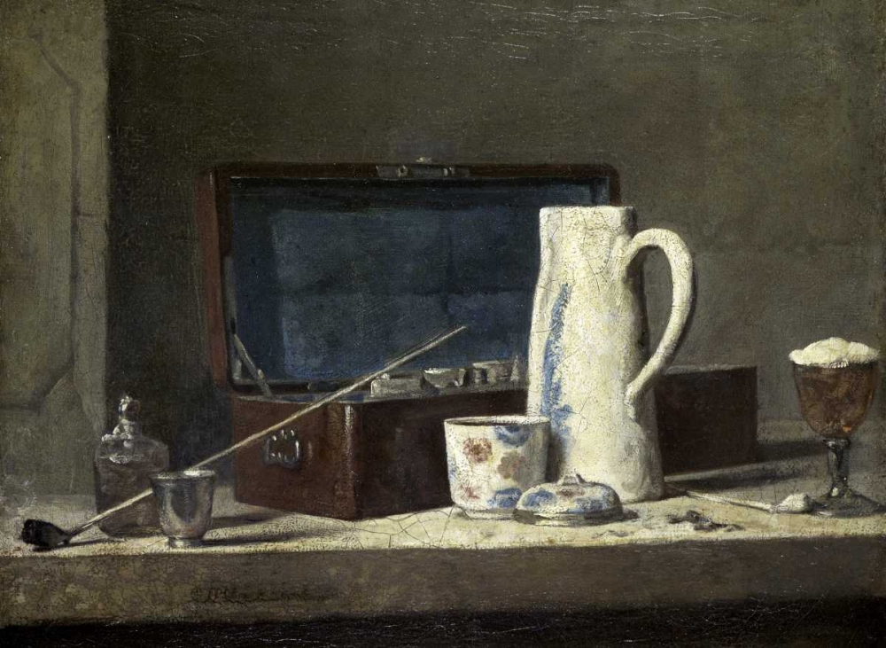Smoking Kit With a Drinking Pot