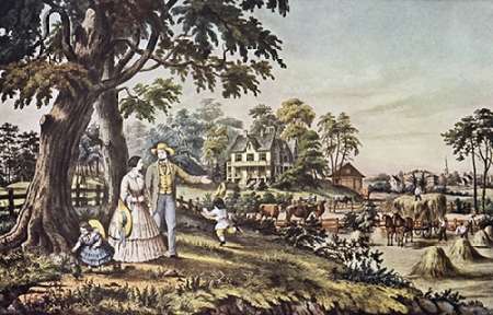 American Country Life: Summer Evening