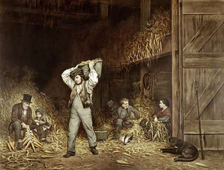 Husking Corn
