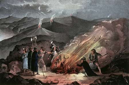 Signal Fires On The Slievenamon Mountains