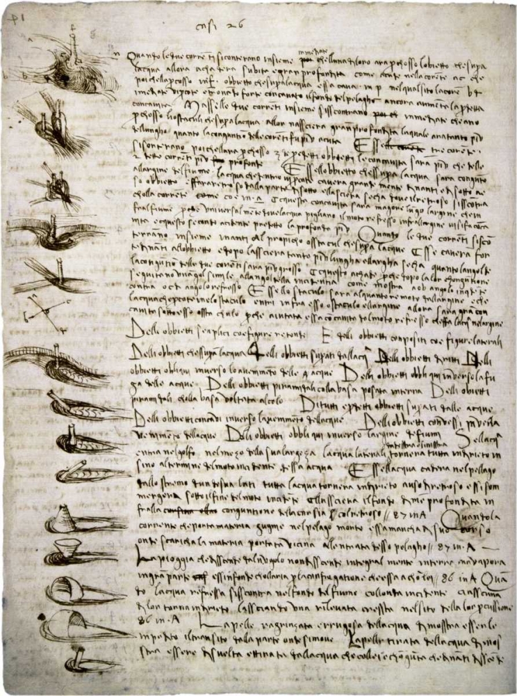 Codex Leicester: Water Flow