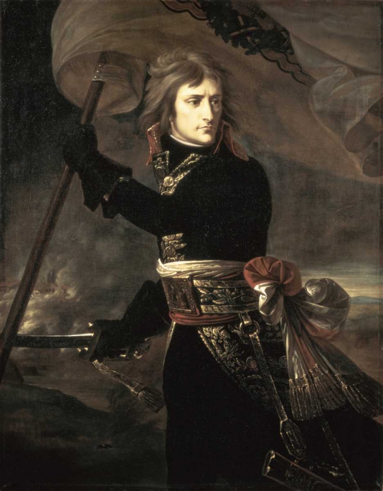 Napoleon On The Bridge at Arcole