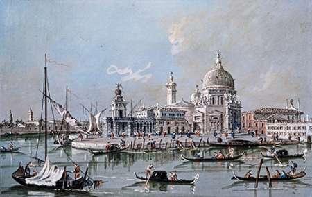 View of The Church of Santa Maria Della Salute