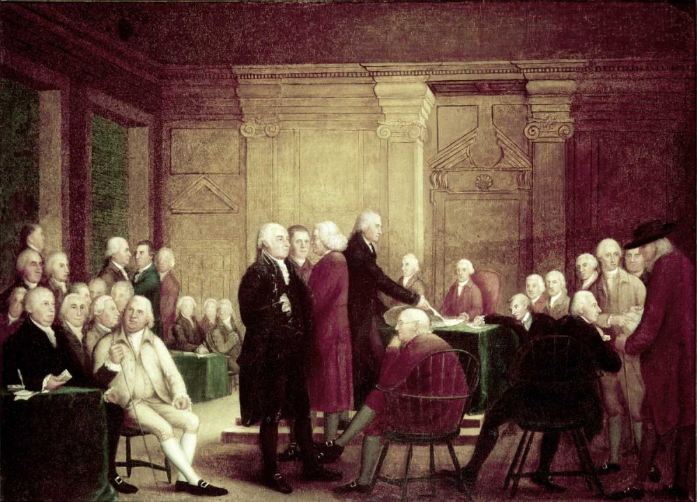 Congress Voting Independence, c. 1784 - 1788