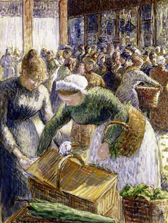 Market at Pontoise, Paris