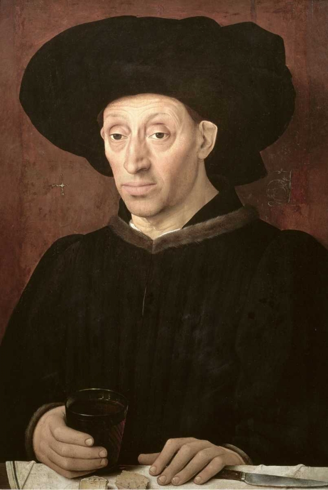 A Man With a Glass of Wine