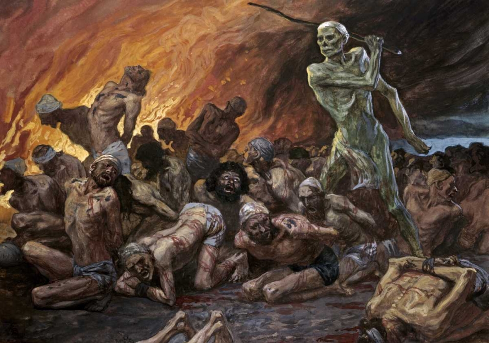 Like Sheep They Are Laid In The Grave