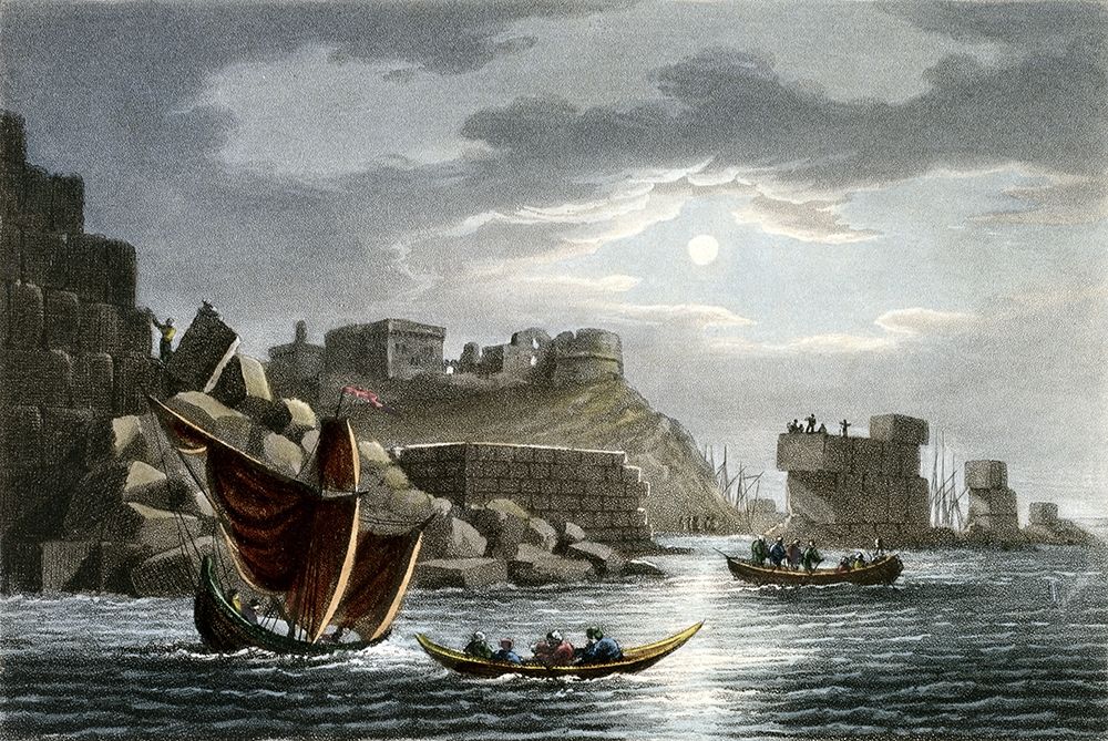 Island of Tortosa In Syria From Interesting Views In Turkey