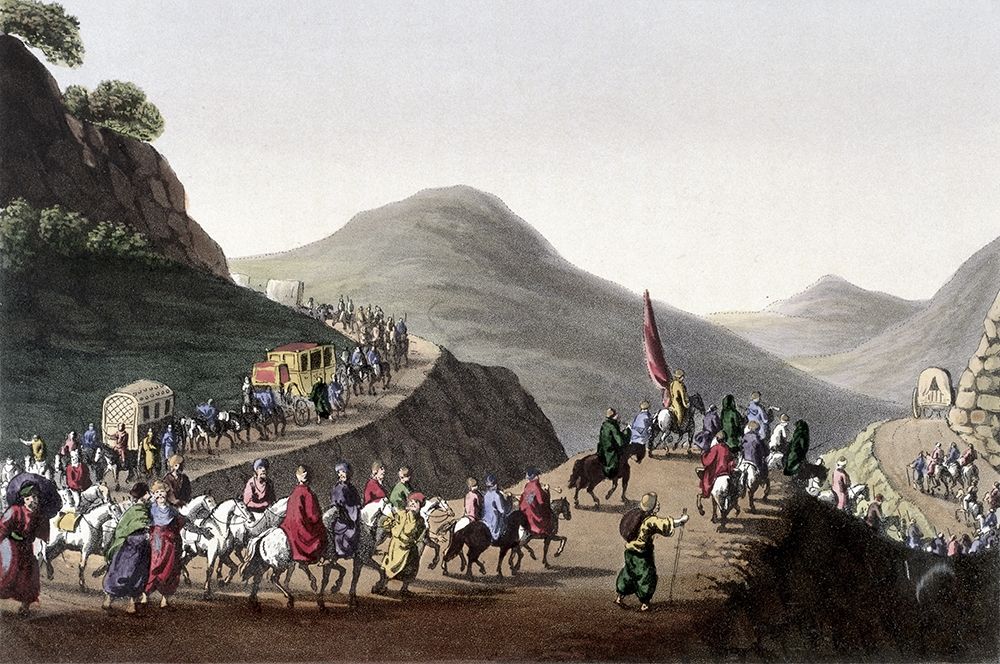 Road Over The Balkan Mountain From Interesting Views In Turkey