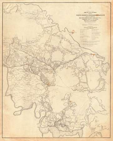 Civil War - White House To Harrisons Landing, 1862