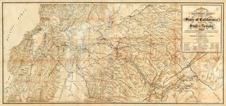 The Central Part of the State of California, 1865