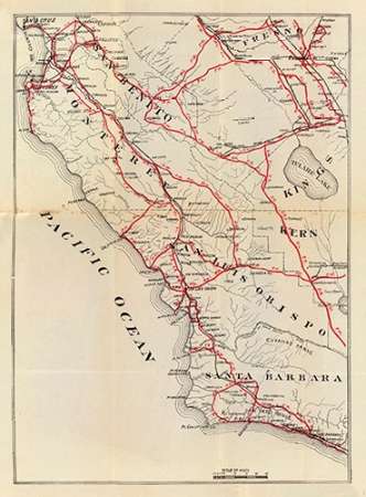 California - San Benito, Fresno, Monterey, San Luis Obispo, Kings, Kern, and Santa Barbara Counties,