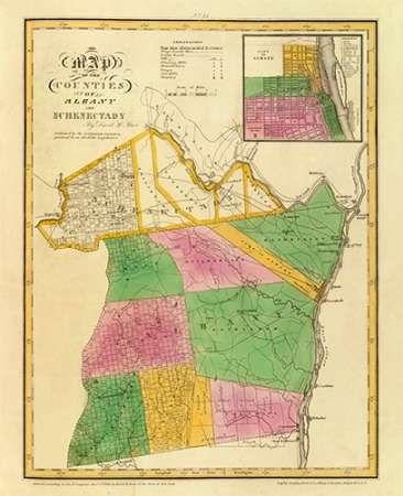 New York - Albany, Schenectady counties, 1829