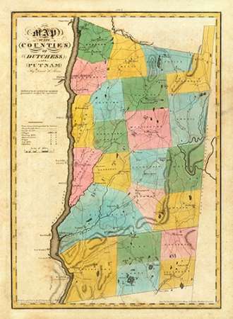 New York - Dutchess, Putnam counties, 1829