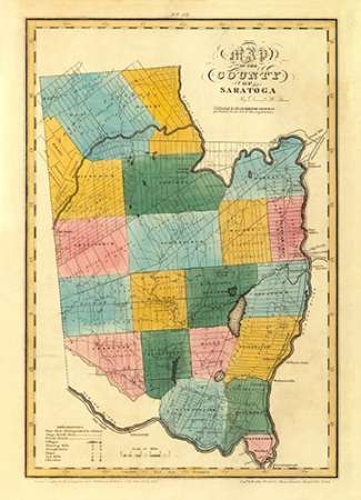 New York - Saratoga County, 1829