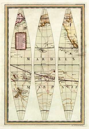 Globo Terrestre II, 1792