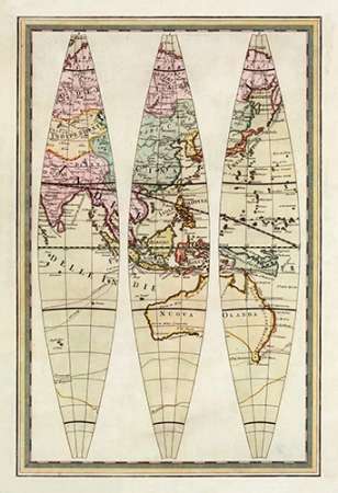 Globo Terrestre III, 1792