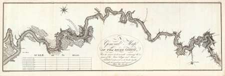 A General Map of The River Ohio, 1796
