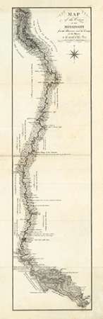 Map of the Course of The Mississippi from the Missouri, 1796