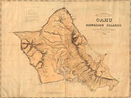 Oahu, Hawaiian Islands, 1881