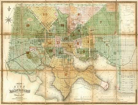 Baltimore, Maryland, 1852