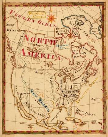 North America, 1816