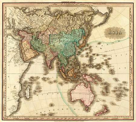 Asia, 1823