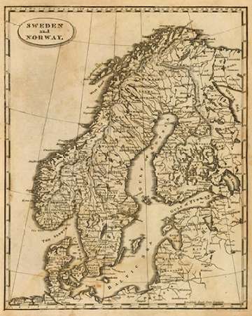 Sweden, Norway, 1812