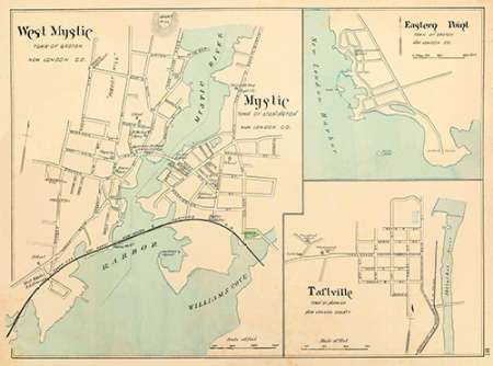 W. Mystic, Mystic, Connecticut, 1893