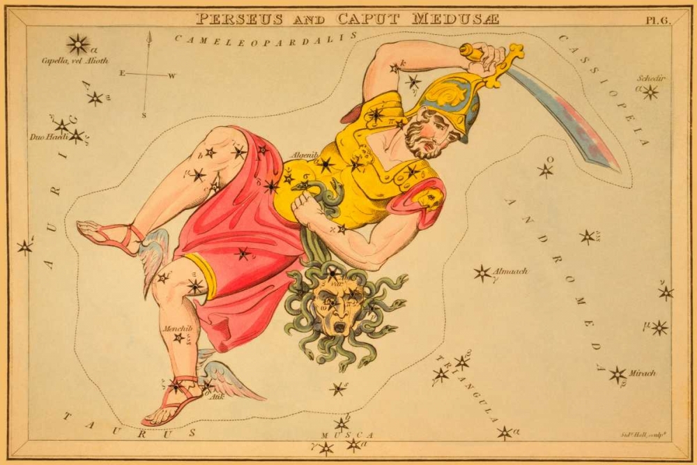 Perseus and Caput MedusÃ¦, 1825