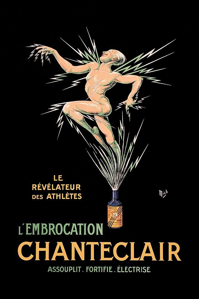 LEmbrocation Chanteclair, 1910