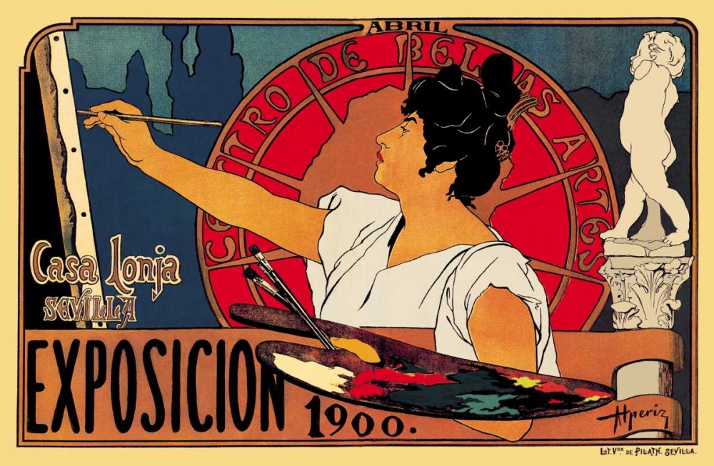 Centro de las Bellas Artes Exposicion 1900, 1900