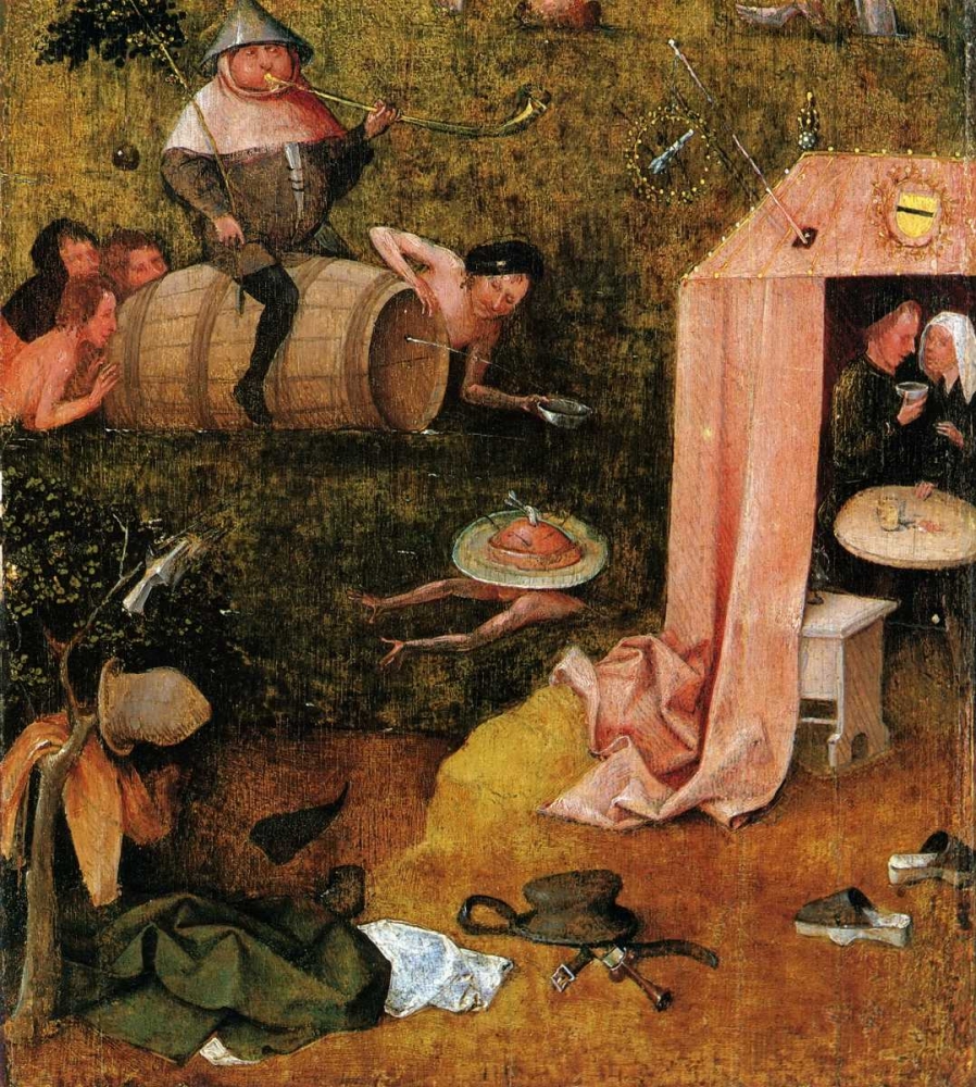 Allegory Of Gluttony And Lust