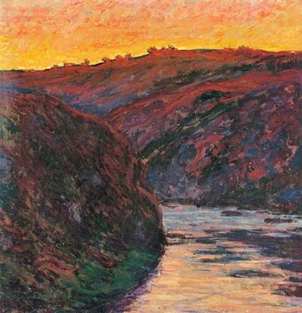 The Creuse Sunset 1889