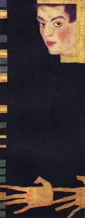 Self Portrait With Spread Fingers