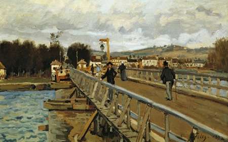 Footbridge At Argenteuil