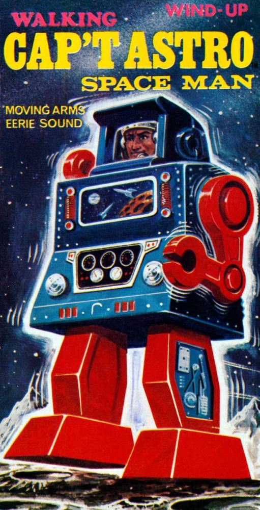 Cap t Astro Space Man