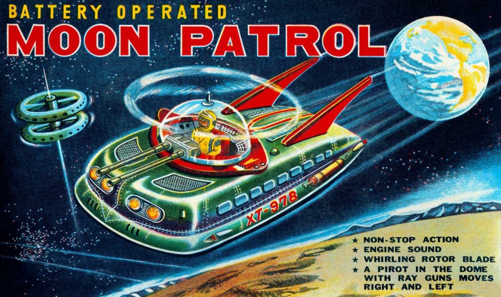 Battery Operated Moon Patrol XT-978