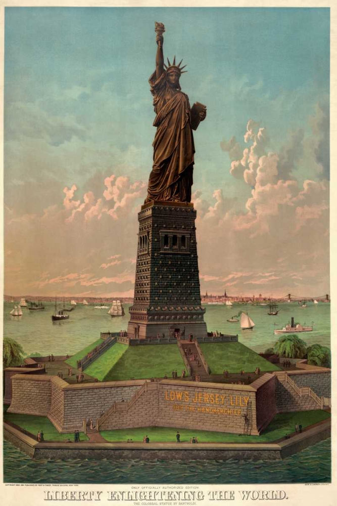 Liberty enlightening the world