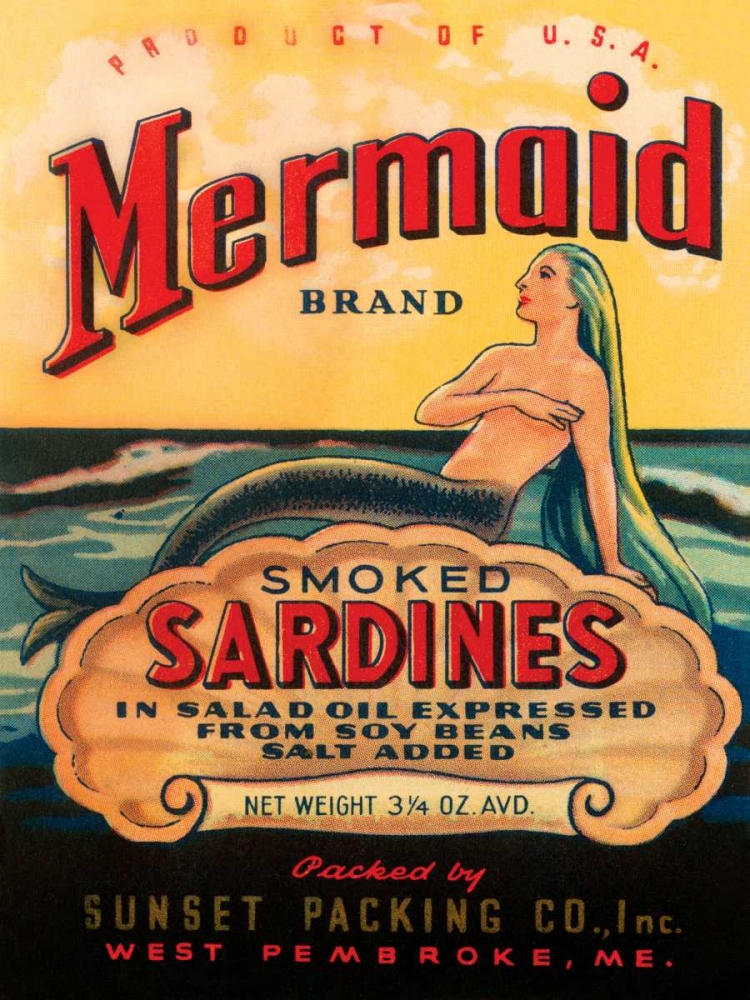 Mermaid Brand Smoked Sardines