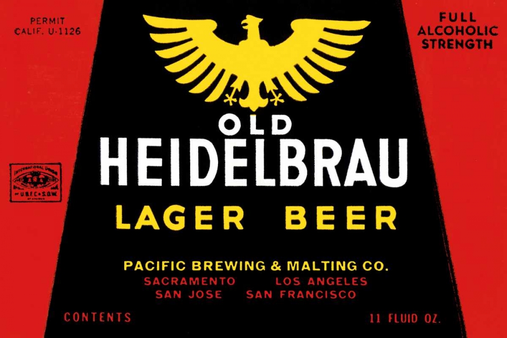 Old Heidelbrau Lager Beer
