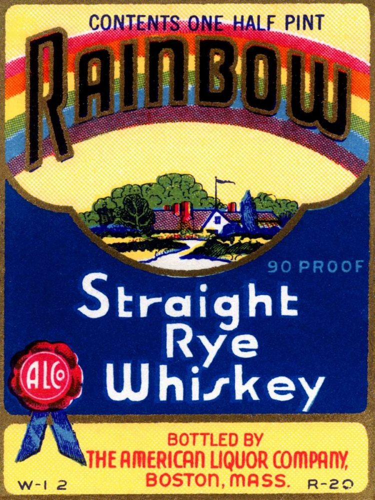 Rainbow Straight Rye Whiskey