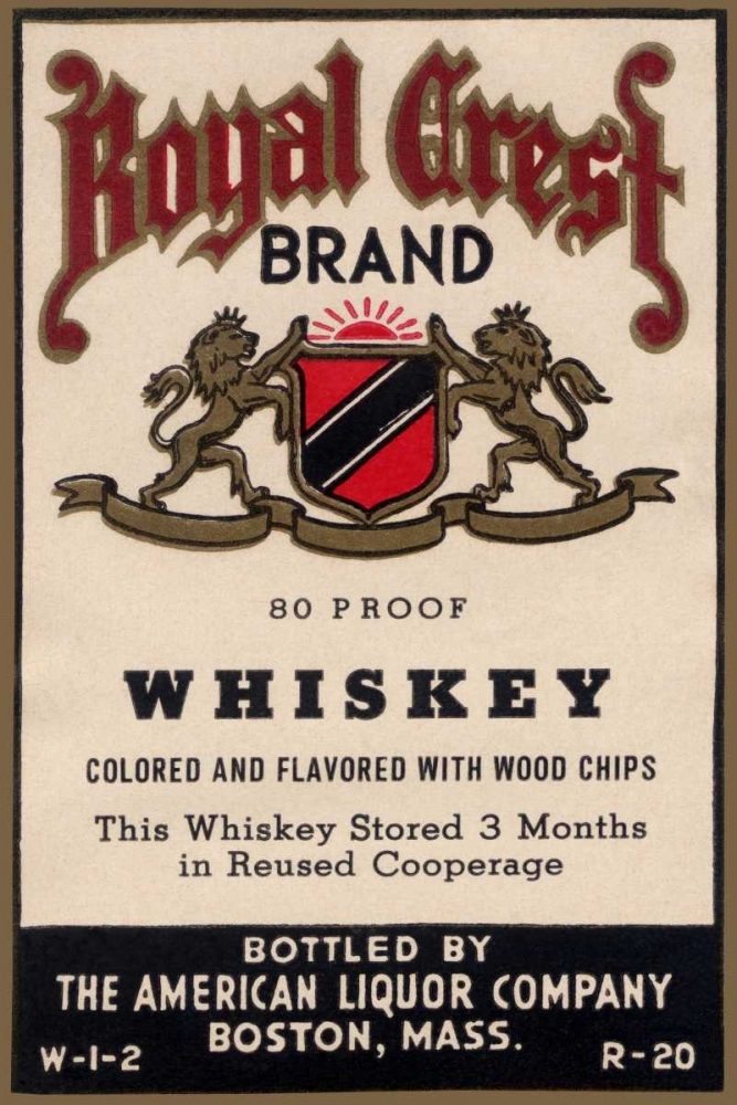 Royal Crest Brand Whiskey