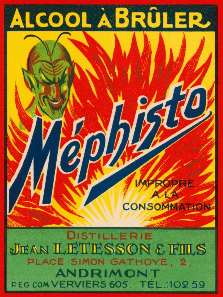 Mephisto - Alcool A Bruler